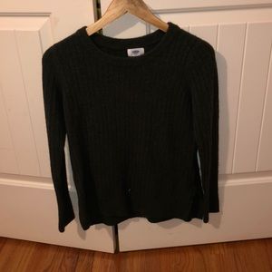Old Navy dark green sweater